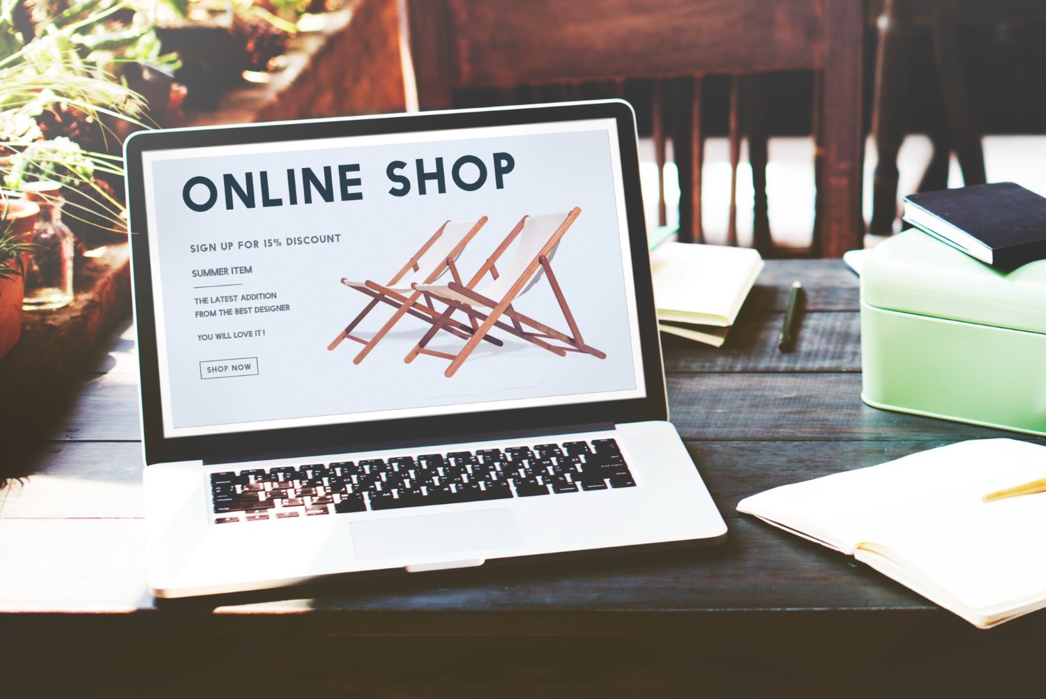 Shopify website development concept showing ecommerce online store and digital shopping platform.